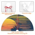 thumbnail image 4 of Rateoe Palm Trees Print Christmas Tree Skirt 36" for Xmas Holiday New Year Party Circle Tree Mat Ornaments Decoration, 4 of 7