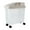 Khaki, variant on Bdday Kitchen Storage Large Airtight 20lb Rice Container, Food Storage Cereal Container, Pet Dog Food Container with Wheels + Measuring Cup, Flour Grain Container for Household Dorm Room Storage