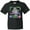 AB-Black, variant on Fort Myers Florida Cute Swimming Manatee Youth T-Shirt