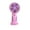Purple, variant on Wdhugt Red Handheld Portable Fan Rechargeable Small Desk Fan With Base Low Noise For Student Dormitory Outdoor Travel Red