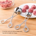 thumbnail image 3 of Inteprter Clip para hacer albóndigas, abrazadera de molde relleno de acero inoxidable, reutilizable, café, restaurante, cocina, molde para helado, Type3 NO3 Inteprter HA064922-02B, 3 of 6