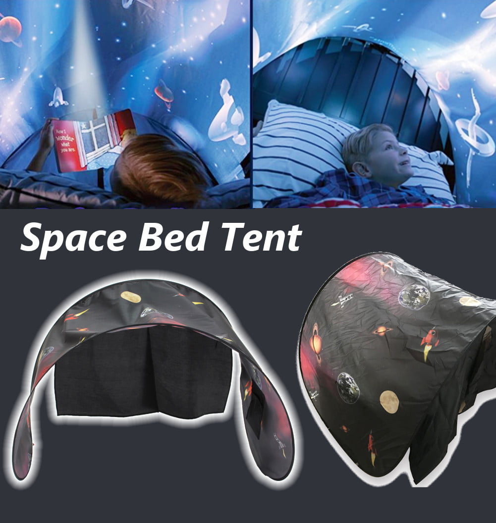 Foldable Kid Childs Dream Indoor Bed Tent Space Adventure Pop up Playhouse UK 