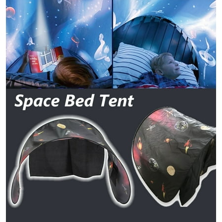 Dream Tents Space Adventure Kid Playhouse Folding Bed Indoor P op Camping Up