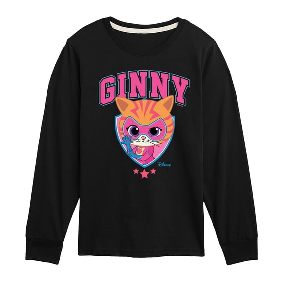 Super Kitties - Ginny - Youth Boys Long Sleeve Graphic T-Shirt