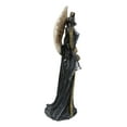 thumbnail image 5 of Winged Death Angel Grim Reaper with Scythe And Silver Toll Bell Figurine, 5 of 8