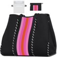 thumbnail image 1 of Bolsa de Neopreno IBFUN Grande Multiusos para Playa Negro y Rosa, 1 of 6