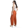 thumbnail image 3 of Pantalón de pierna ancha Roman Fashion Juvenil 9202 Chedron naranja oscuro M, 3 of 5