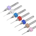 thumbnail image 6 of Uxcell 1/8" Shank 0.3mm-1.2mm Tungsten Carbide CNC Engraving PCB Drill Bits Set 30 Pack, 6 of 6