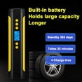 thumbnail image 3 of Portable Air Compressor Mini Inflator Electric Pump，Emergency Tire Inflator with LCD Display LED Light，mobile power，2000mAh Rechargeable Li-ion Batteryd for Cars Bike Balls Swim Rings, 3 of 8