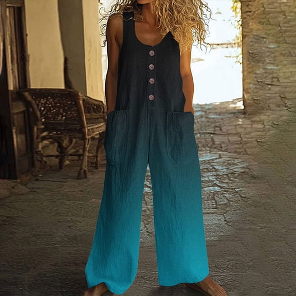 Blmnix Palazzo Womens Pants Casual Casual Pants Overalls Leggings Flare-Leg Green Long High Loose Pants for Women,XXL