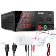 thumbnail image 1 of NICE-POWER DC Power Supply Variable, 60V 10A 600W High Power Bench Power Supply with Encoder Knob and Output Switch, Lab Power Supply Adjustable Switching Regulated Power Supply for Repair/Test, 1 of 12