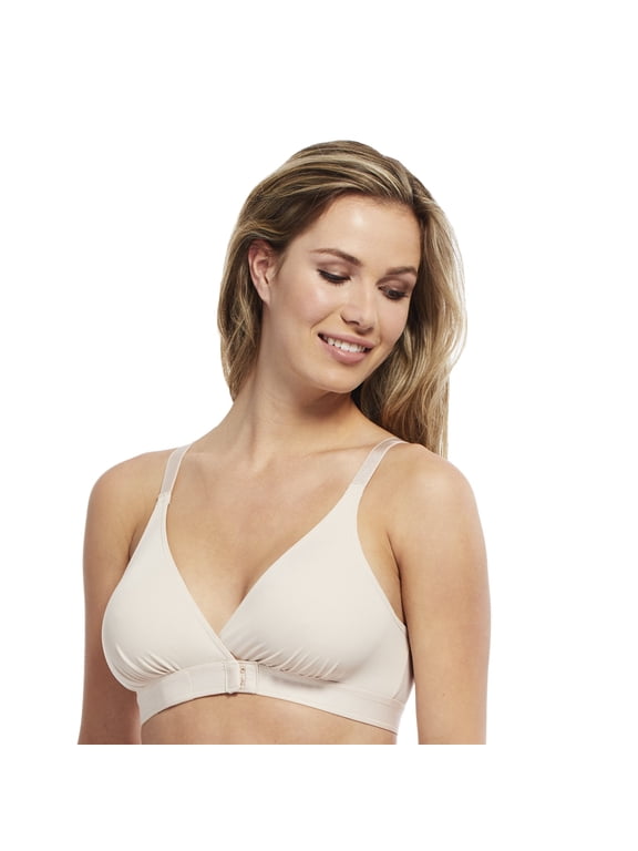 Dual Front Crossover Closure Comfort Bra