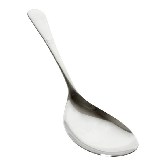 Excellante 10" stainless steel multi serving spoon, comes in each