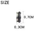 thumbnail image 2 of Flute Repair Wind Instrument Metal Opening Plug 10 Pieces of Flute Repair Tool Musical Instrument Accessories, 2 of 5