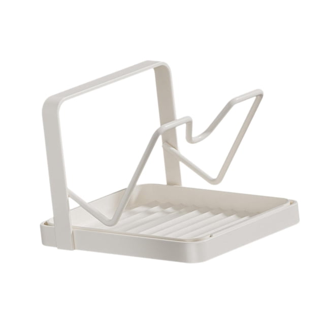 Soporte organizador de tapas de ollas multiusos para utensilios, estante para tapas de ollas y sartenes. Nivel único