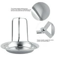 thumbnail image 4 of Stainless Steel Upright Roast Chicken Holder Roaster Rack Barbecue Grilling Tools, 4 of 11