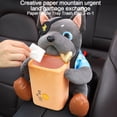 thumbnail image 2 of Wisewang Dog Armrest Car Tissues Box P Holder For Automotive Organization Dog Car Tissues Box - Dog A, 2 of 6