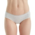 thumbnail image 3 of OnGossamer Women's Cabana Cotton Lounge Low Rise Hipster Panty, Grey, Small, 3 of 4
