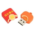 electronics Cartoon USB Flash Drive Red Envelope Appearance Plug and