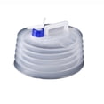 thumbnail image 2 of Water Container, Collapsible Water Container, Water Container with Spigot, Water Container for Camping, Gallon Water Jug Camping Storage, 12X11X11 Inch 1Pc Transparent Collapsible, 2 of 6