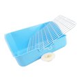 thumbnail image 1 of Minkissy Litter Training Toilet for Bunny Sturdy Design Sky-blue 1Set, 1 of 8