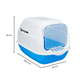 thumbnail image 4 of Arenero  Bloosom Sanitario Cerrado Para Gato Con Pala Puerta Abatible Azul, 4 of 4