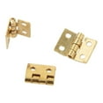 thumbnail image 6 of 20Pcs Brass Hinge For Small Craft Door Box Accessories Gold 8*10Mm, 6 of 9
