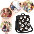 thumbnail image 5 of Halloween Ghost Lunch Bag Insulated Thermal Box with Shoulder Strap & Handle for Work and Picnic, 5 of 6