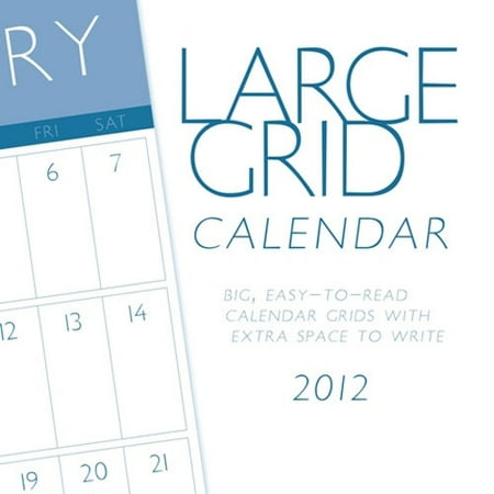 DaySpring Large Print Calendar