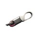 thumbnail image 1 of Sidaley LLavero de coche, soporte de llavero de aleación de Zinc, cuerda trenzada portátil para vehículo de motocicleta, colgante giratorio de 360 Automoción decorativa y accesorios Negro rojo Sidaley VI016841-05, 1 of 6