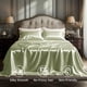 thumbnail image 2 of Juego de Sábanas Bedsure Satin King Size 4 Piezas Verde Salvia, 2 of 9