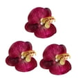 thumbnail image 2 of Pasadores de flores, pinza para el pelo, suministros de peinado para el cabello, decoración, tocado para escenario, espectáculo, actividades de Púrpura, 2 of 8