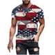 thumbnail image 1 of Mens Camisetas de Moda Casual Impresión Cuello Redondo Suéter Gimnasio Deportes Camiseta, Blusa de Manga Corta de Poliéster, Lavado de Manos, 1 of 5