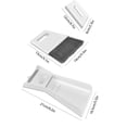 thumbnail image 3 of Dust pan, Mini Dustpan and Brush Set, Small Broom and Dustpan Set, Small Hand Broom and dust pan Set, Whisk Broom, Dust pan and Brush for Desk, Table, Home, Kitchen Necessities (Orange), 3 of 7