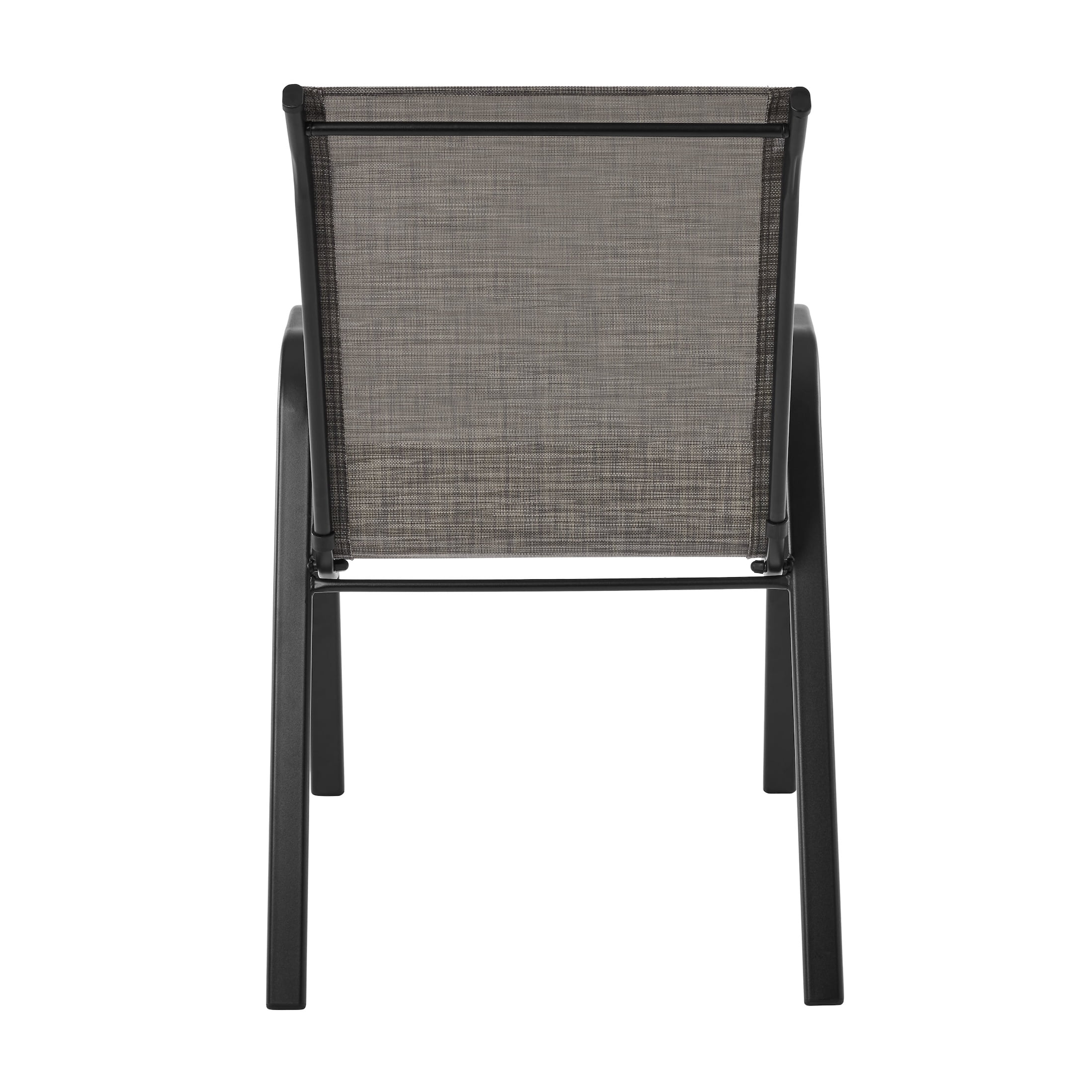 (2 pack) Mainstays Heritage Park Steel Outdoor Patio Dining Chair, Grey