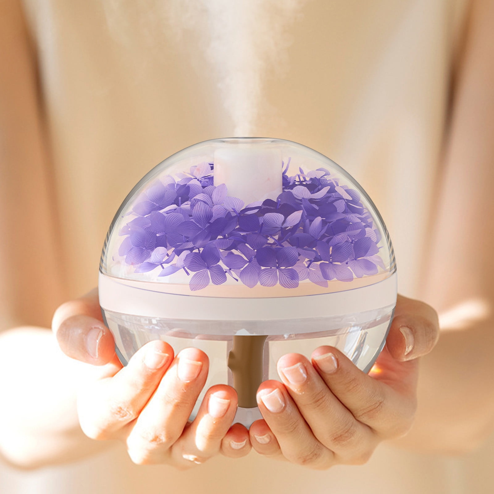 RAPOBRIX Cool Mist Humidifier for Bedroom - Quiet Air for Baby/Home/Plant/Nursery/Desk/Office Small Room 270ml Auto-Off