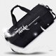 thumbnail image 5 of Bolsa De Ejercicios Bolsa De Ejercicios Bolsa deportiva de poliéster Mochila deportiva de gran capacidad para hombres y mujeres (Negro S), 5 of 9