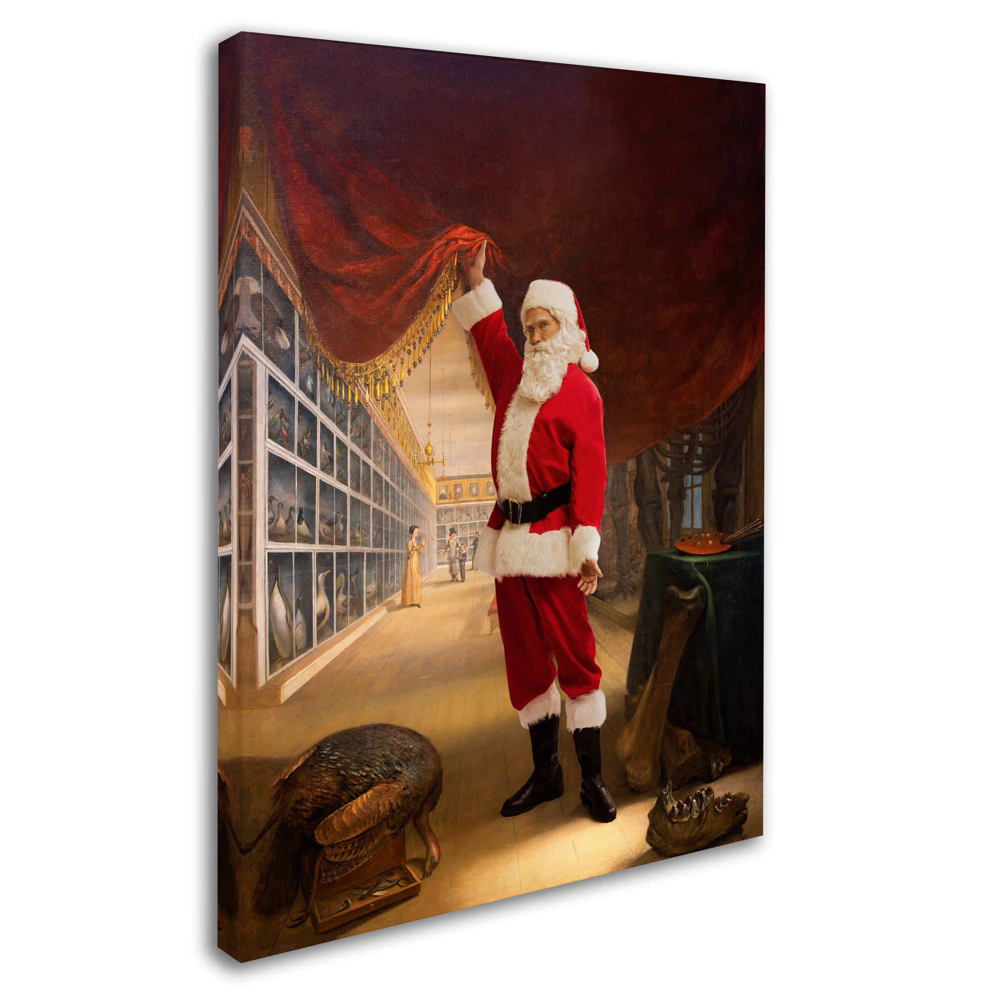 Trademark Fine Art 'Peale-The Artist In His Museum' Canvas Art by Ed Wheeler