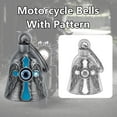 thumbnail image 6 of Dream Apparel Motorcycle Bell for Biker Good Luck Riding Bells with Hanger Motorcycle Accessory or Keychain for Luck Rider Gift, 6 of 7