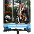 thumbnail image 4 of Actbest 27.5" Electric Mountain Bike for Man Teens, 500W Motor, 48V 10.4Ah Battery, 21-Speed EBike, Front Suspension, LCD Display, Wide Saddle, Electric Bike for Adults, 4 of 7