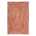 thumbnail image 2 of Colonial Mills Ocean's Edge Braided Indoor/ Outdoor Area Rug Sunset Orange 4' x 6' 4' x 6' Red, White, Green Rectangle, 2 of 5