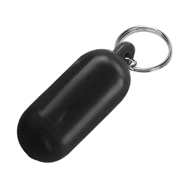 Flotador Canal Llavero Flotador Llaves Hebilla Marina Vela Botes de remos Herramientas (Negro) Ehuebsd Para Estrenar