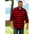 thumbnail image 3 of KingSize Men's Big & Tall Boulder Creek by KingSize Flannel Shirt, 3 of 5