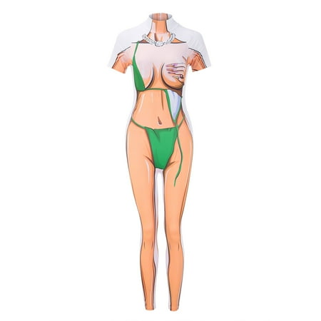

NECHOLOGY Women s V Neck Long Sleeve Jumpsuit Bodycon Pajamas Bodysuit Romper Sleepwear Tasseled Tie Embroide Yoke Eyelet Jumper Pants Green Large