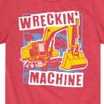 thumbnail image 3 of Instant Message - Wreckin Machine Excavator - Toddler & Youth Short Sleeve Graphic T-Shirt, 3 of 6