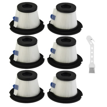 Cordless Vacuum Replacement Filter for MOOSOO K17, NEQUARE A18 - 6 Pack