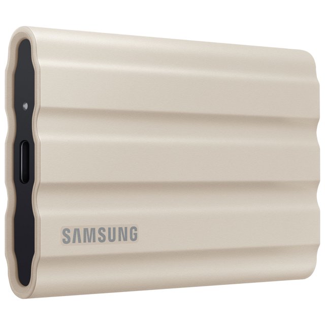 Samsung T7 Shield 2 To USB 3.2 Disque Dur Externe - Beige Reconditionné