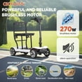 thumbnail image 4 of OXYVITA Electric Scooter for Adults, Ultralight 36 lbs Folding Electric Scooter for Seniors, 28 Mile Range, 2 Lithium Batteries, Public Transportation-Friendly All Terrain Electric Scooter Pro, 4 of 7
