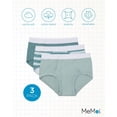 thumbnail image 6 of MeMoi Boys' 3 Pair Pack Stripes Multi Briefs - Boys - Male, 6 of 7