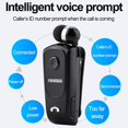 thumbnail image 3 of F920 auriculares inalámbricos Bluetooth auriculares manos libres retráctiles estéreo recordatorio ropa deportiva para correr auriculares con Clip, 3 of 4
